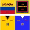 Colombia Coaster P Colombia Coasters Set of 4