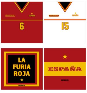 Spain Coasters Set of 4