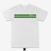 SA B White South Africa Balls & Stripes T-Shirt
